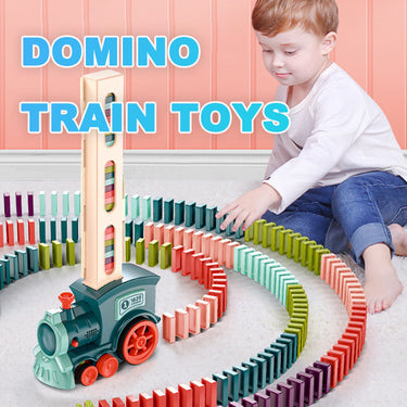MindKiddo® Domino Train Toys
